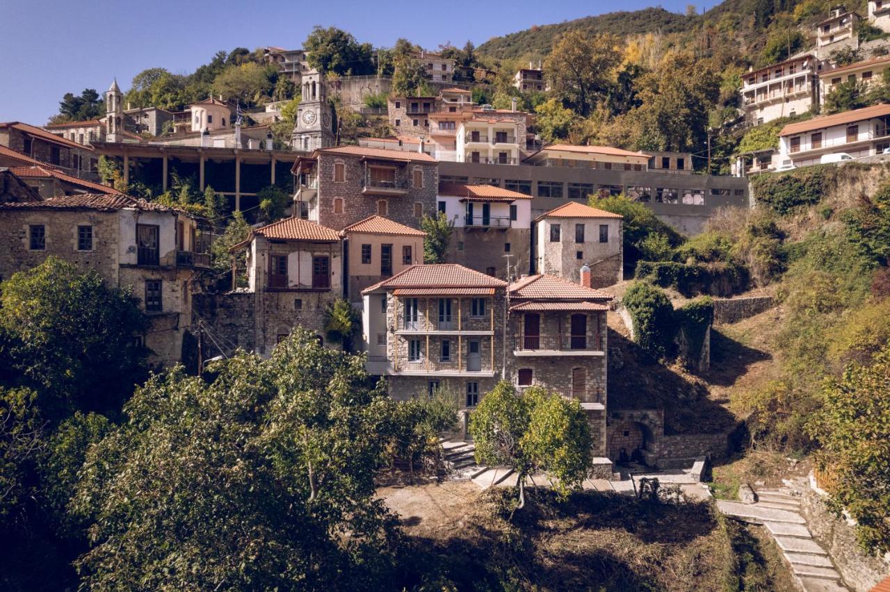Gileri Eco & Design Residences Lagkadia Bagian luar foto