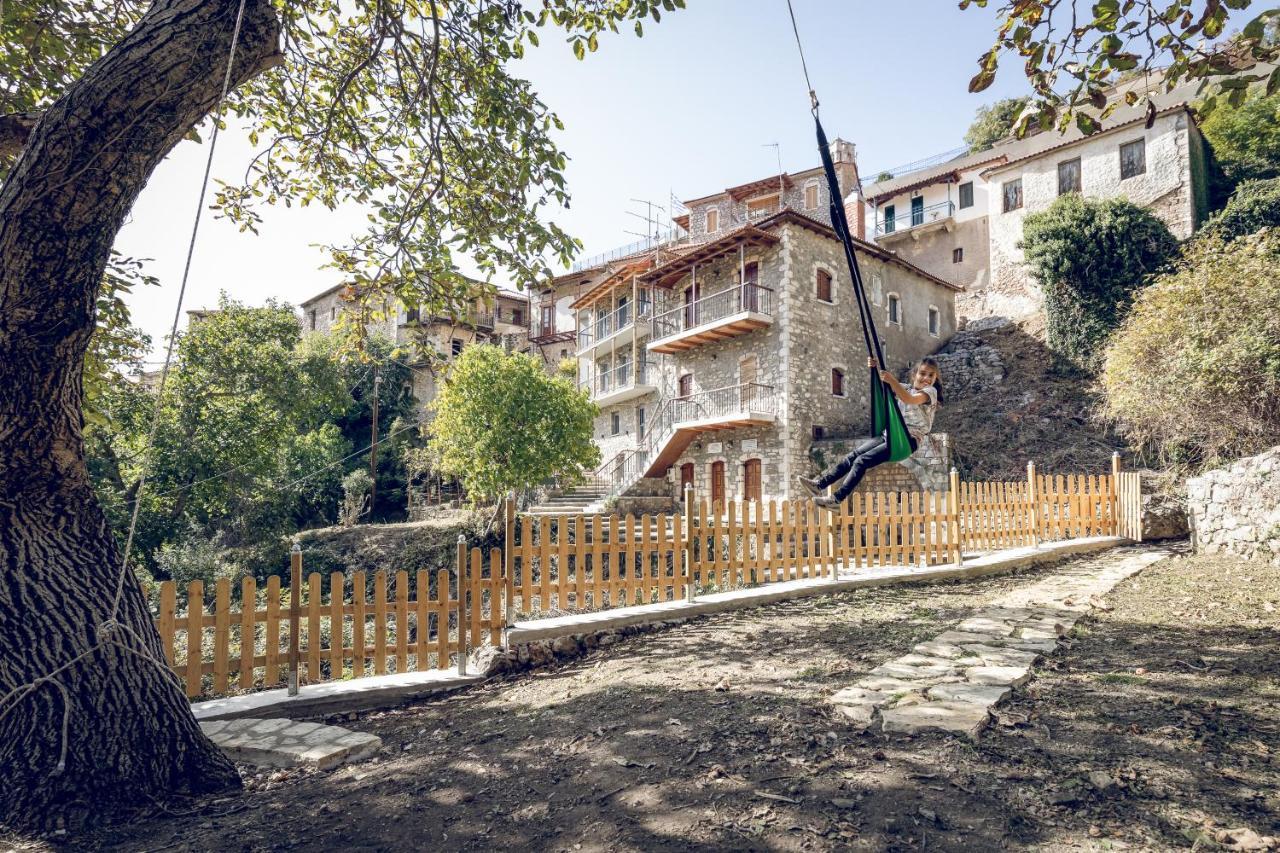 Gileri Eco & Design Residences Lagkadia Bagian luar foto